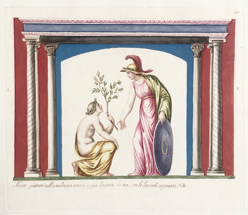 Le Pitture Antiche del Sepolcro Nasonii nella Via Flaminia - Pl. XII, Altra Pittura